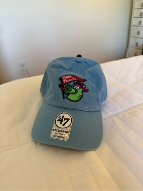'47 Clean Up Philly Phanatic Light Blue Baseball Hat adjustable